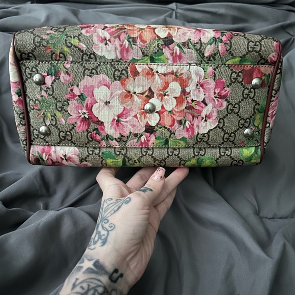 Gucci blooms Boston bag - Picture 5 of 7